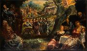 Jacopo Tintoretto The Worship of the Golden Calf oil painting reproduction